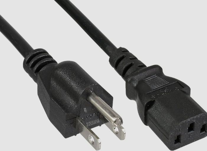 10x Kabel zasilający z amerykańską wtyczką