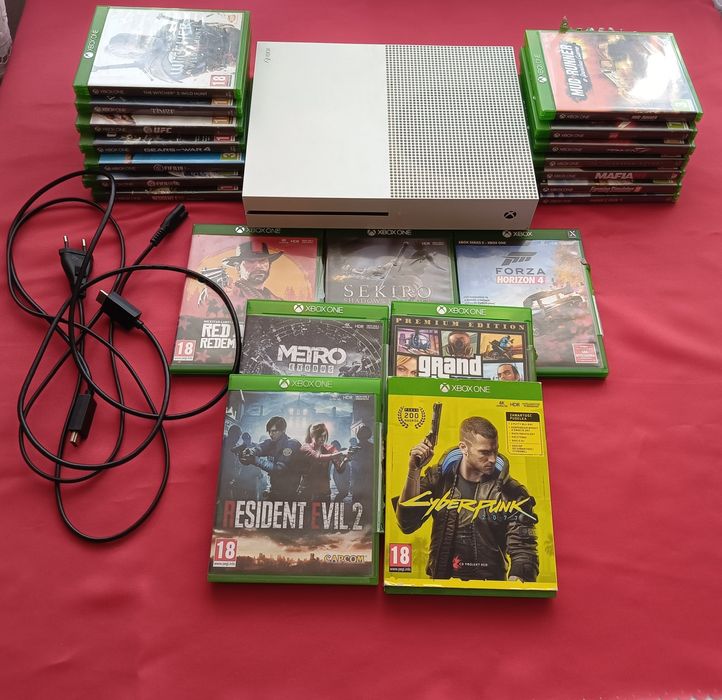 Xbox one s + gry