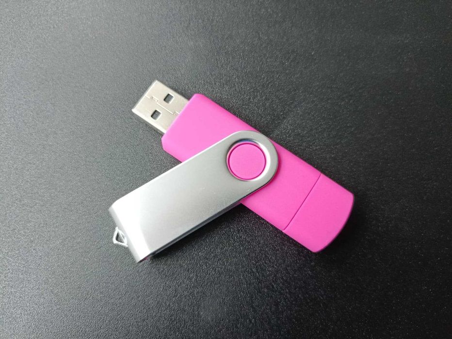 Pendrive 4GB USB 2.0 – różowy - bez napisów