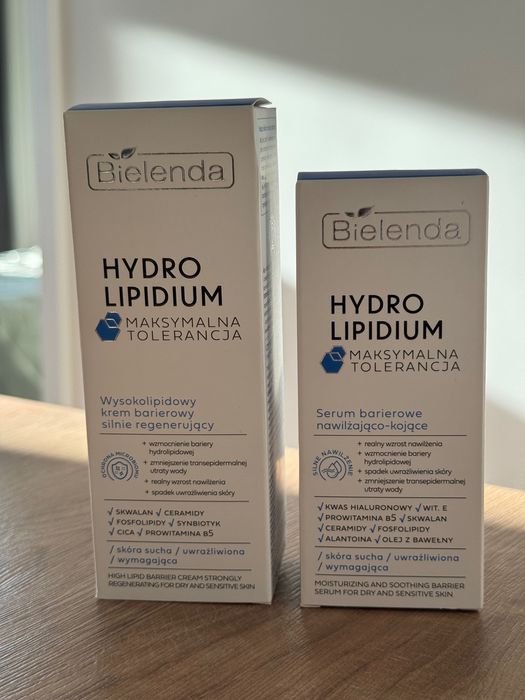 Bielenda Hydro Lipidium krem + serum