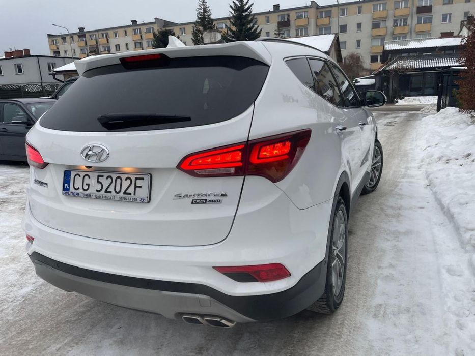 Hyundai Santa Fe blue 2.2 CRDI 4WD Automatik Premium