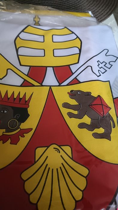 Zestaw flag kościelnych 3 sztuki