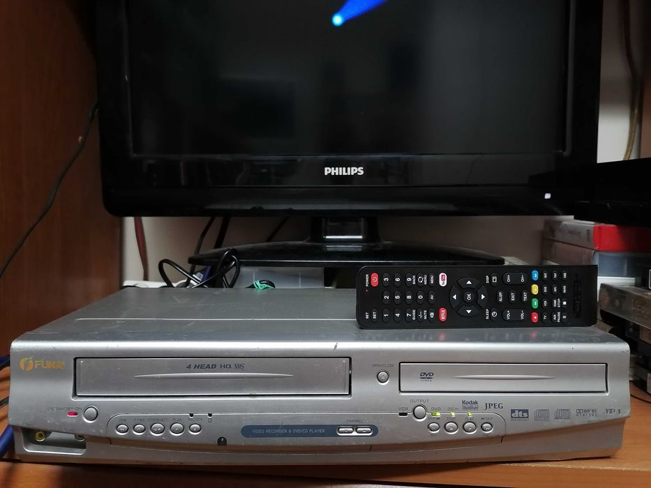Magnetowid VHS  FUNAI DPVR-6530 Pilot Stereo COMBO