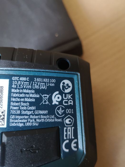 Bosch gtc400 detektor wykrywacz materiałów kamera termowizyjna nowy
