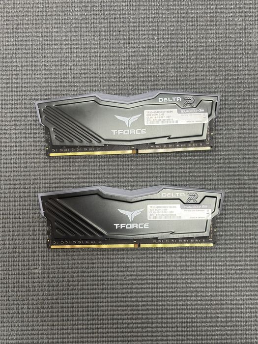 T.Force Delta 16GB (2x8GB) 3200Mhz CL16 RGB | Loja | Garantia