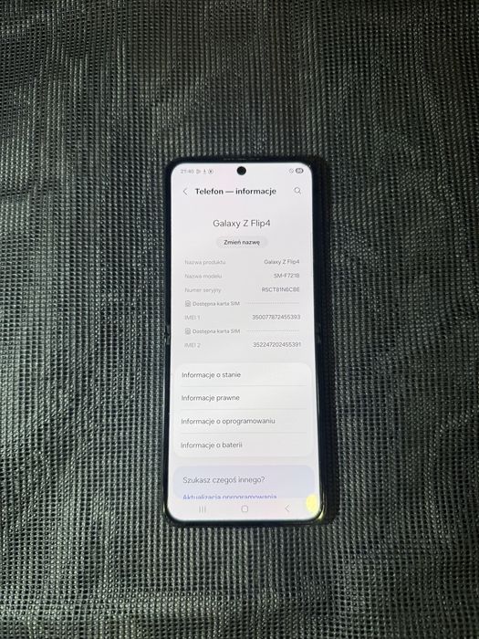 Samsung z flip 4 128 gb