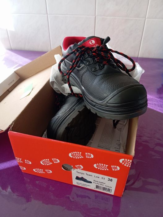 Sapatos biqueira de aço 36/37