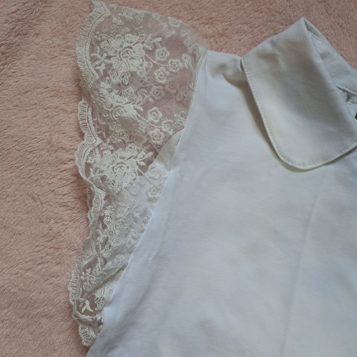 Блузка до школи для дівчинки 122см