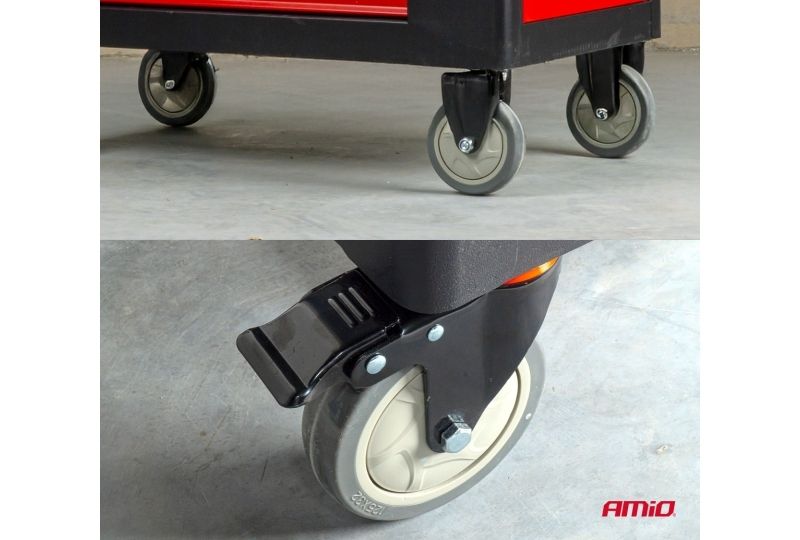 CARRINHO DE FERRAMENTAS COM CONJUNTO DE 258 PEÇAS, 840 × 460 × 870 MM, AMiO-04892