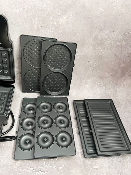 Німецький мультимейкер 7 в 1! Гриль ZP-811 Вафельниця Zepline 2200 Вт