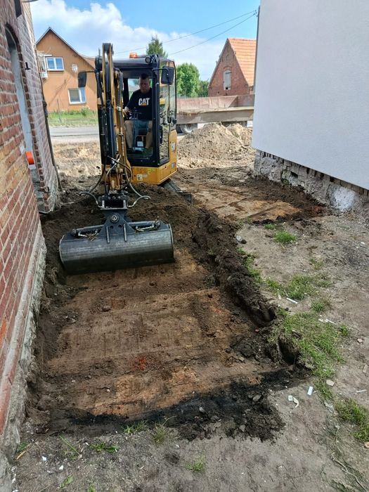 Usługi Minikoparką , Wykopy i wywóz urobku [Golczewo ] i okolice