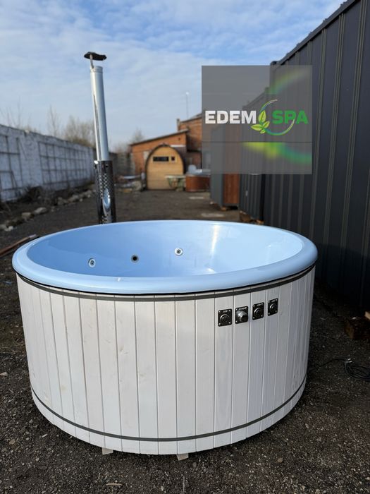 Чан на дровах від виробника! Джакузі вуличне! Спа купель з підігрівом!