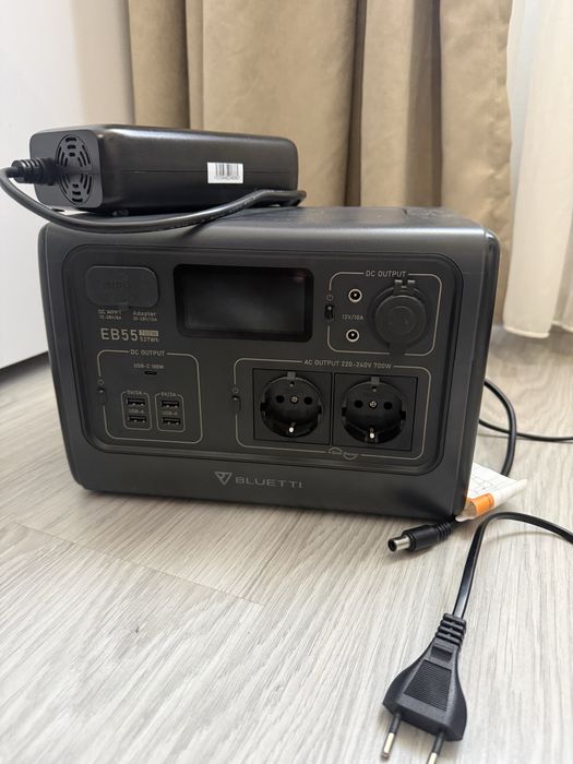 Зарядна станція BLUETTI EB55 Portable Power Station 700W / 537Wh