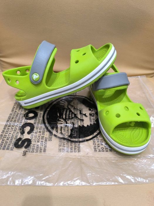 Оригінальні босоніжки сандалі Crocs Crocband Sandal розмір C13 (устілка 19-19.5 см)