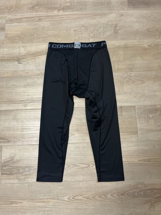 Legginsy sportowe męskie zapaśnicze 3/4