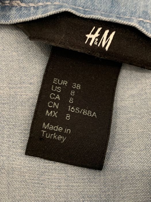 Top na ramiączkach lyocell H&M rozmiar 38