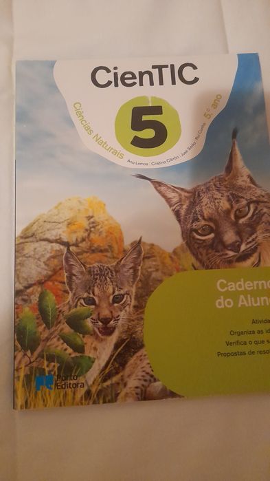Livros de Ciências da Natureza 5. ANO " CIENTIC 5"