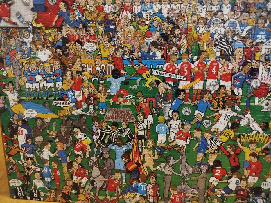 Puzzle football history 3000 peças