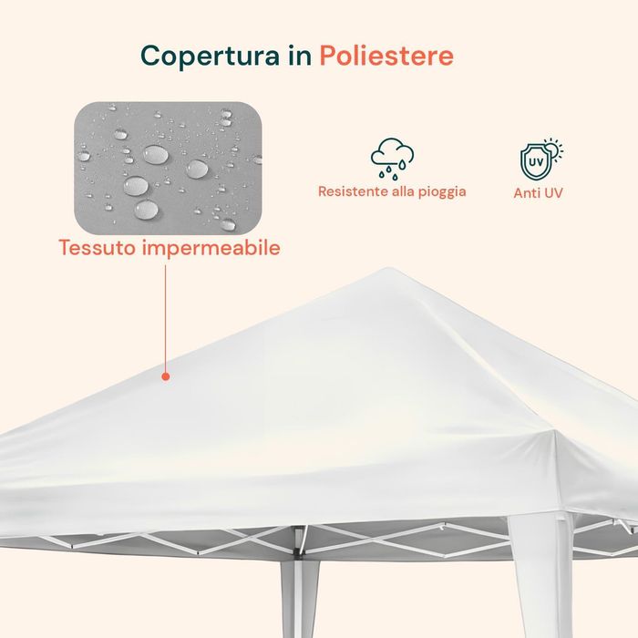 Pawilon ogrodowy 3x3 namiot naloroczny