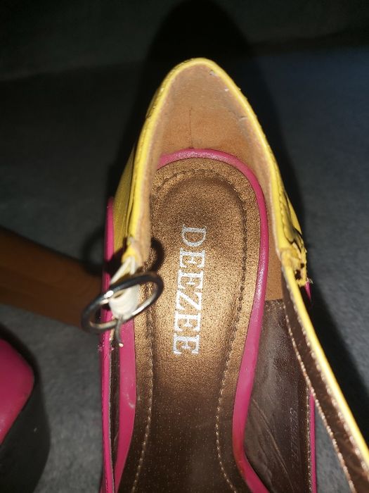 Oryginalne, z naturalnej  skóry wysokie buty r. 38