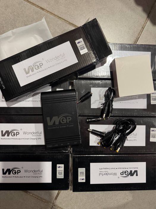 Mini UPS WGP 10400mAh | Інтернет без Світла до 12 Годин | Для Роутера