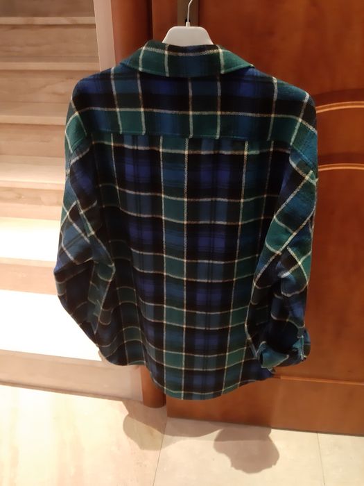 Kurtka Zara koszula flanela L oversize nowa L XL must have