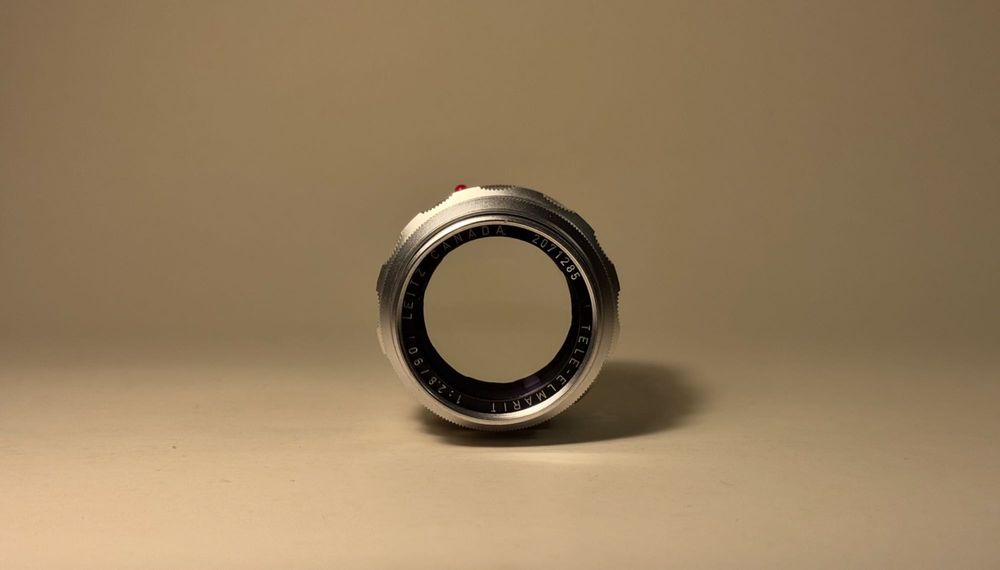 Leica Leitz Tele-Elmarit 90mm f/2.8 M Mount Chrome “Fat” Canada + UV