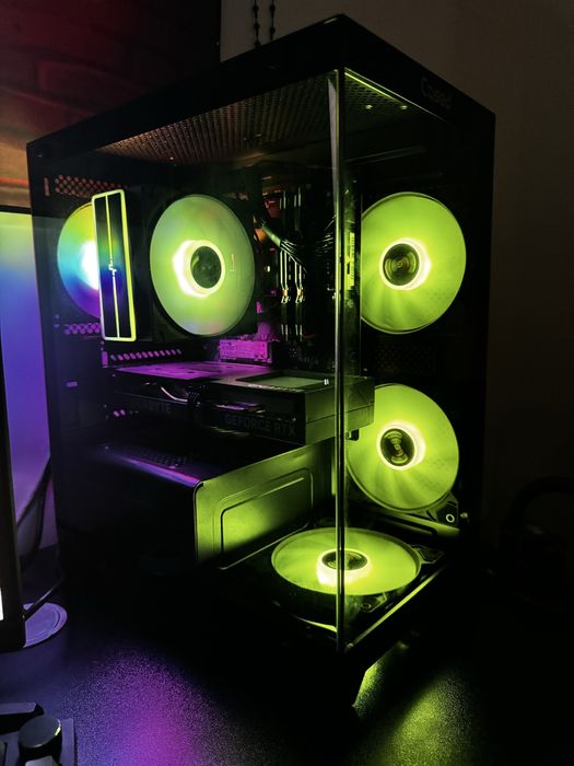 Komputer gamingowy – RTX 4060, Ryzen 5 5500 (nowy)