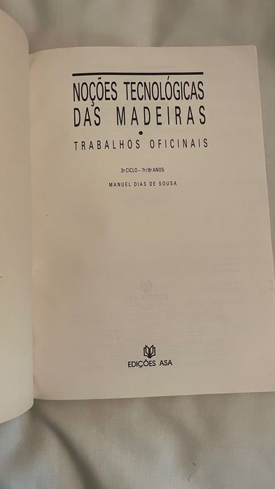 Livro Noções Tecnológicas Das Madeiras