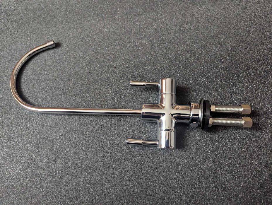 Kran kuchenny, bateria podwójna filtra wody RO Do Zlewu i Kuchni