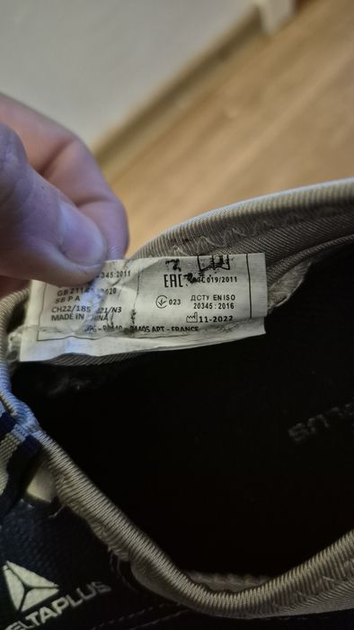 Робочі захисні черевики Delta Plus Miami S1P SRC 36 розмір