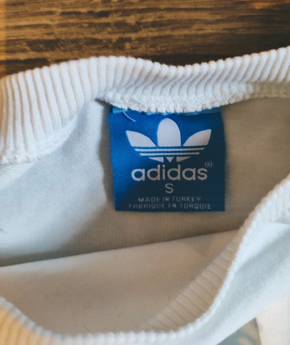 Bluza biała Adidas S
