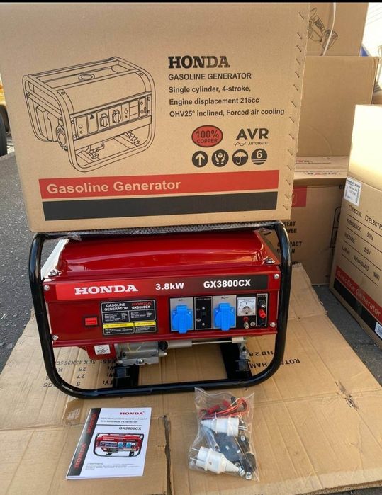 ‼️3,5 кВт Honda генератор / Мідь  СКЛАД ЦІНА ОПТ‼️