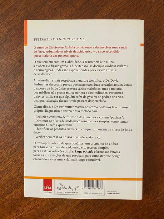 Larga o Ácido - David Perlmutter, Kristin Loberg