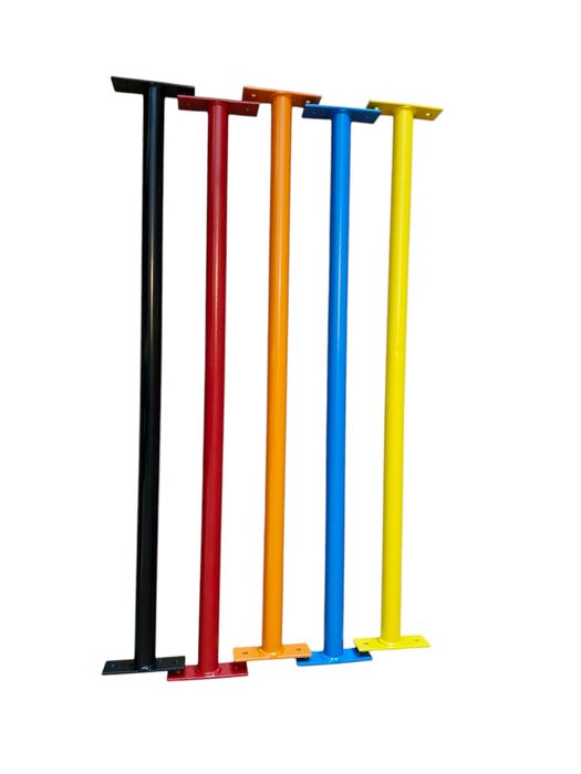 metalowy drążek/ uchwyt na place zabaw