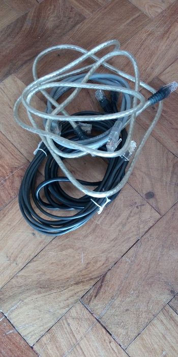 Cabos Diversos de PC & TV - 1€ cada