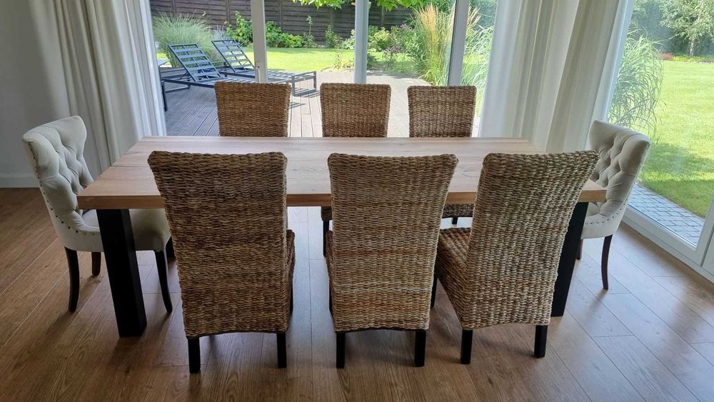 Stół stolik rozkładany lite drewno dąb na wymiar oflis PRODUCENT