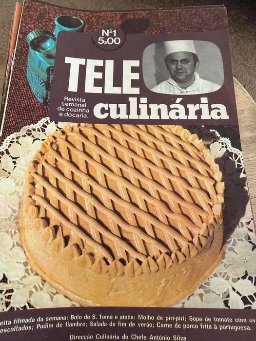 Revistas Tele Culinária anos 70