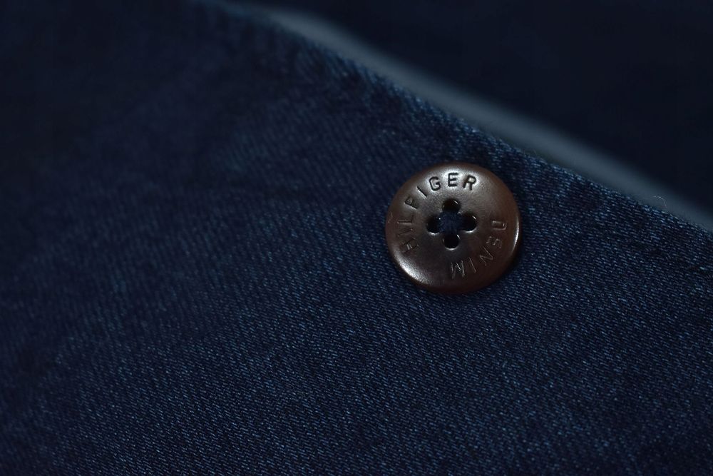 Tommy Hilfiger Bawełniana Lekka Marynarka Męska S