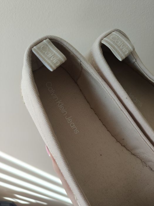 Damskie espadryle na platformie Calvin Klein 40