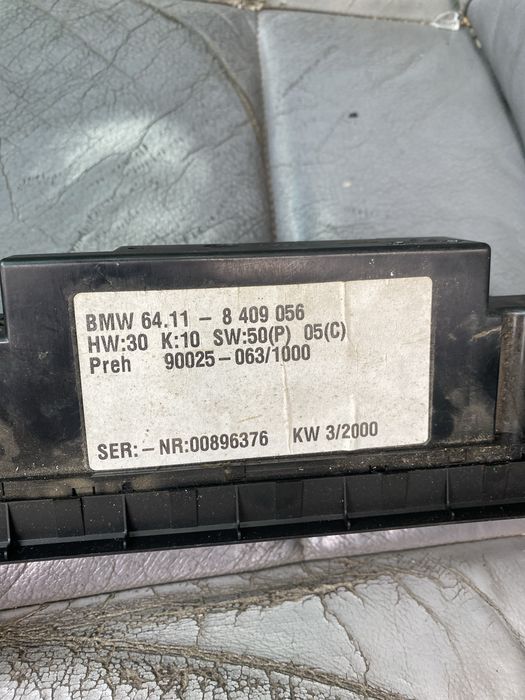 Клімат контроль BMW e53
