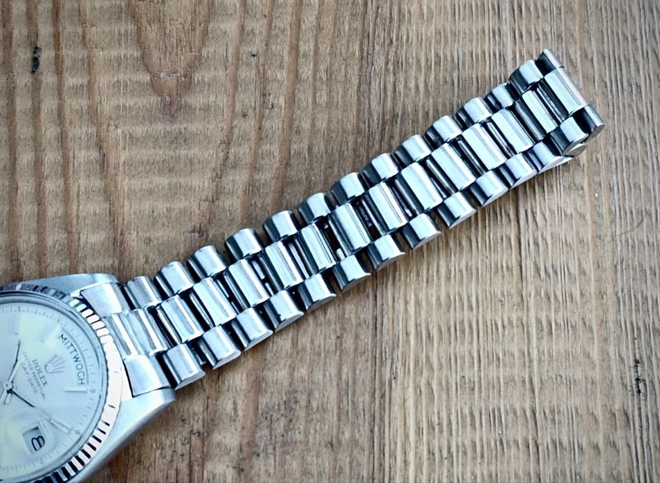 zegarek ROLEX DAYDATE 36mm biale zloto certyfikat Kraków