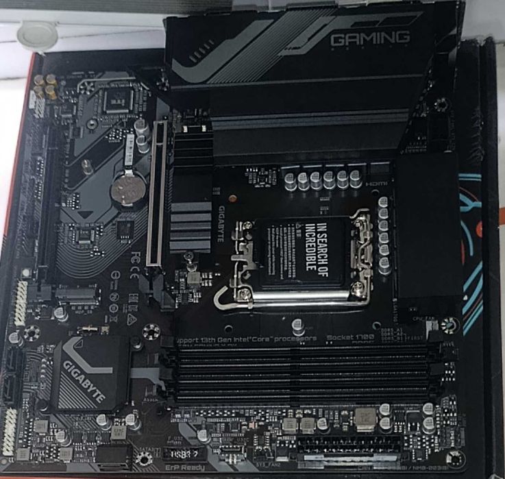 Gigabyte b760m gaming x ax ddr5