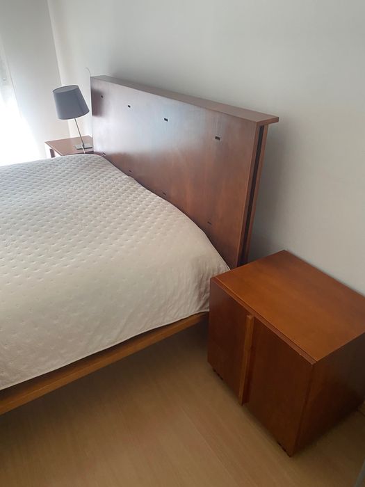 Mobília quarto completa em cerejeira maciça