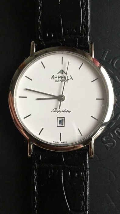 Годинник наручний APPELLA чоловічий НОВИЙ, ШВЕЙЦАРІЯ ОРИГІНАЛ