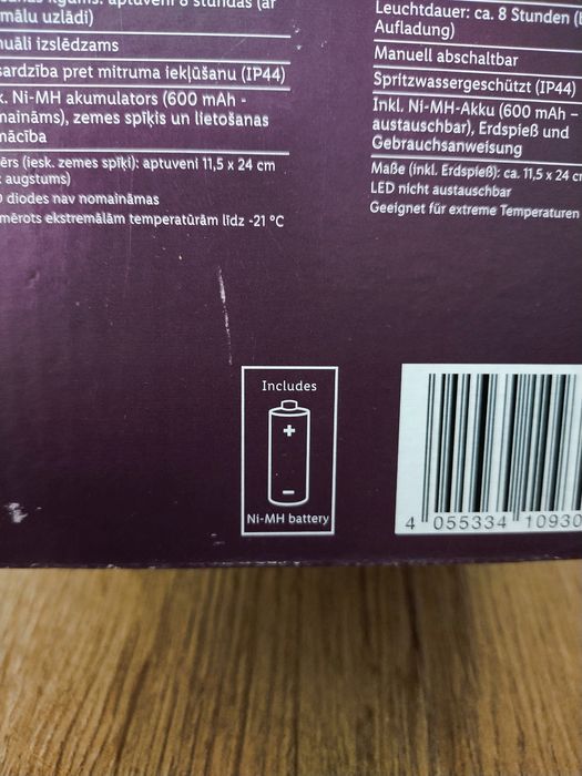 Lampa solarna LED