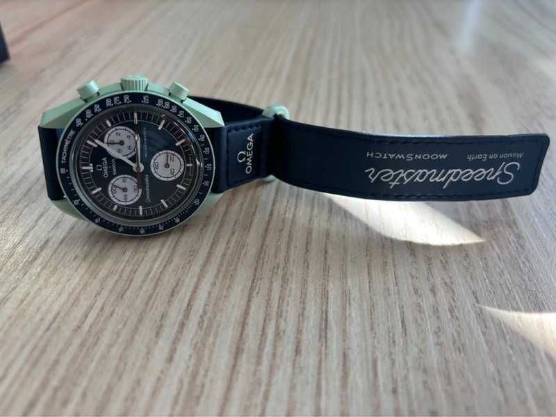 Omega x Swatch SO33G100 Earth - Black Friday -30% Tylko Dziś