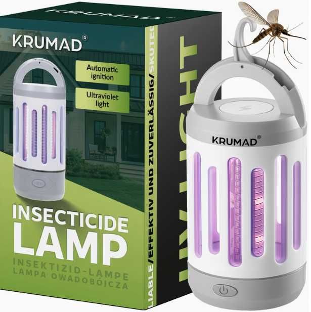 Lampa Owadobójcza UV 5W Na Muchy Komary Owady Osy NAJLEPSZA!