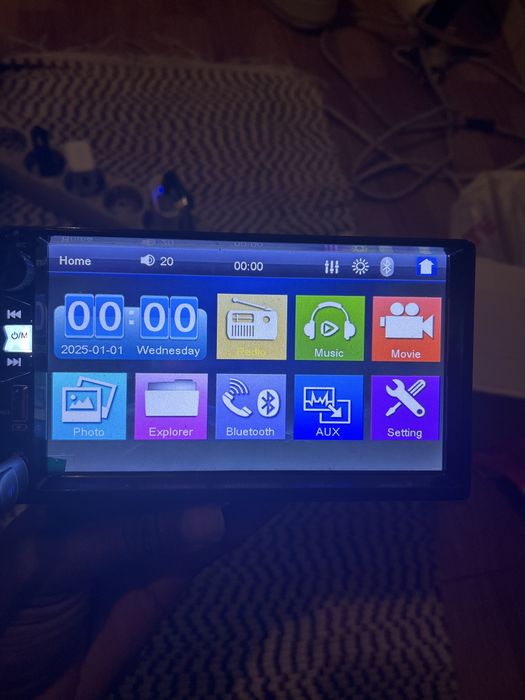 Tv android para carro , (Novo )