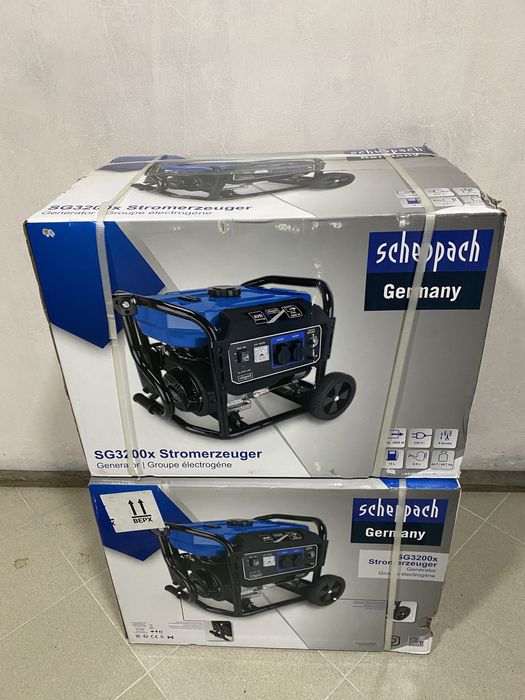 Генератор бензиновий Scheppach SG3200X 2.8 кВт